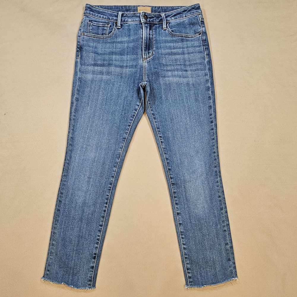 Driftwood Jackie‎ Skinny Ankle Medium Wash Jeans Stretch Womens Size 28 READ